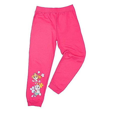 Pantaloni și treninguri copii - Pantaloni trening fetițe, roz, Paw Patrol