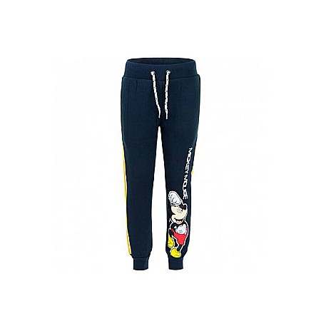Copii - Pantaloni trening băieți, polar, albastru, Hurray, Mickey Mouse, Disney
