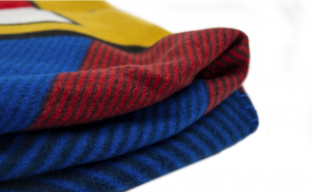 Patura fleece 120x150 cm, multicolor, Blaugrana, FC Barcelona [2]