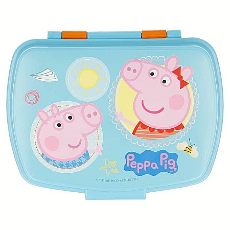 Copii - Cutie pentru prânz, Plastic, 5.6x14x17 cm, Peppa Pig