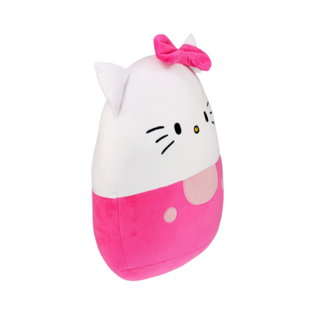 Pernă din pluș super moale, squishy, pentru copii, roz, 32 cm, Happy, Hello Kitty [3]