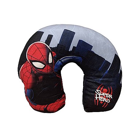 Perne călătorie - Pernă de călătorie, multicolor, 28x33 cm, Spiderman