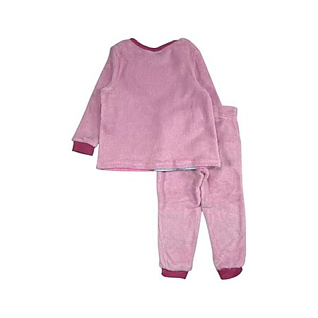 Pijama copii, cu mânecă lungă, cocolino, roz, Stitch [3]