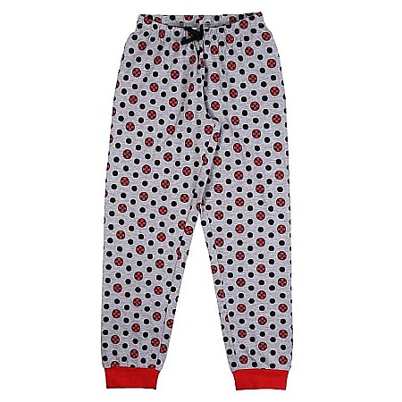 Pijama mânecă lungă fete, bumbac, Ladybug Roșu [3]