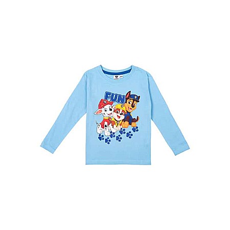 Pijama copii, cu mânecă lungă, 100% bumbac, multicolor, Fun, Paw Patrol [1]