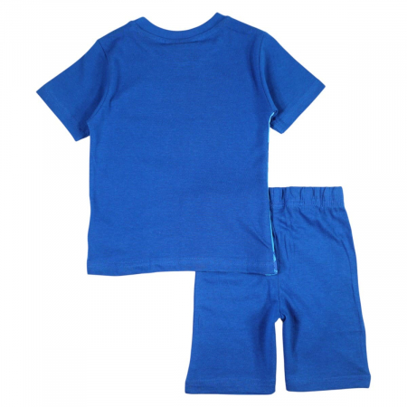 Pijamale copii cu maneca scurta, 100% bumbac, multicolor, Happy, Sonic [1]
