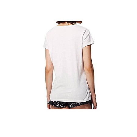 Pijamale damă cu mânecă scurtă, alb/negru, 100% bumbac, NASA [2]