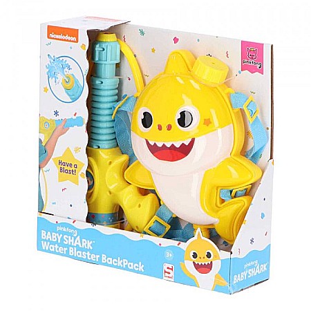 Pistol cu apă pentru copii, cu rezervor, galben, Baby Shark [1]