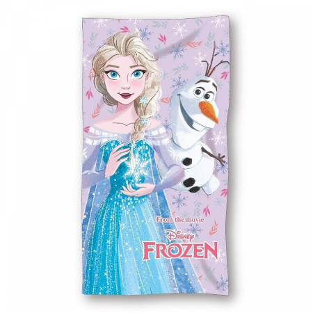 Textile - Prosop de baie pentru copii, 100% bumbac, multicolor, 70x140 cm, Frozen