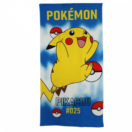 Prosoape - Prosop de baie pentru copii, multicolor, 70x140 cm, So fun, Pokemon
