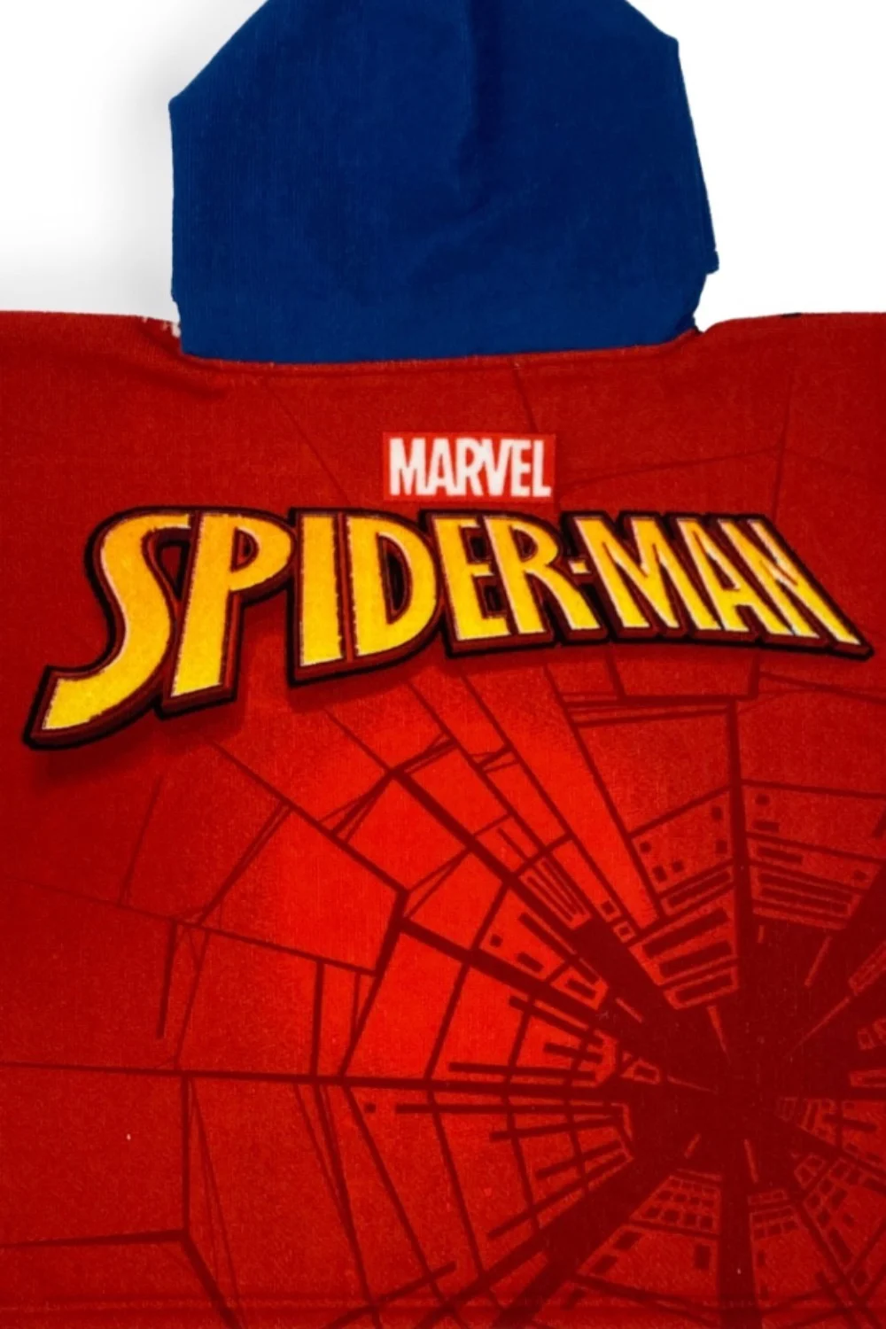 Prosop de baie pentru copii, tip poncho, multicolor, 50x100 cm, So fun, Spiderman [3]
