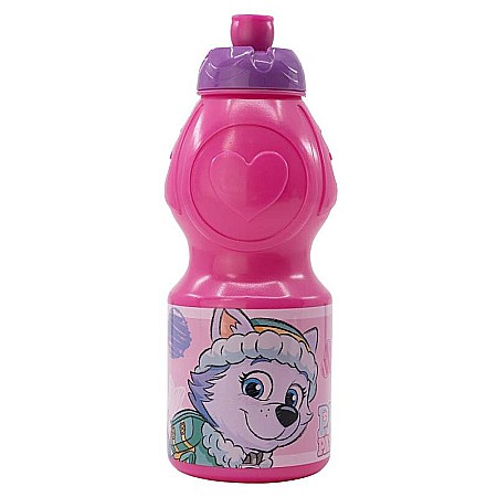 Sticlă sport, plastic, pentru apă, Paw Patrol Sketch Essence, 400ml Roz [1]