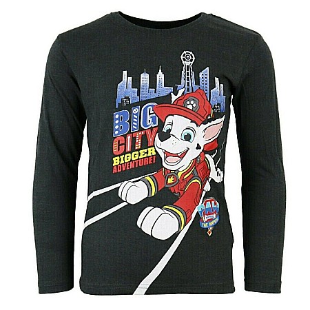Tricou cu mânecă lungă, 7 ani, 112 cm, Big City, Paw Patrol