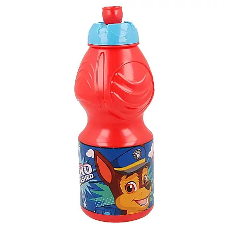 Sticle pentru lichide - Sticlă pentru apă, sport, 400 ml, multicolor, fără BPA, Paw Patrol