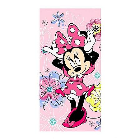 Prosoape - Prosop, 100% bumbac, multicolor, 100x140 cm, Minnie Mouse
