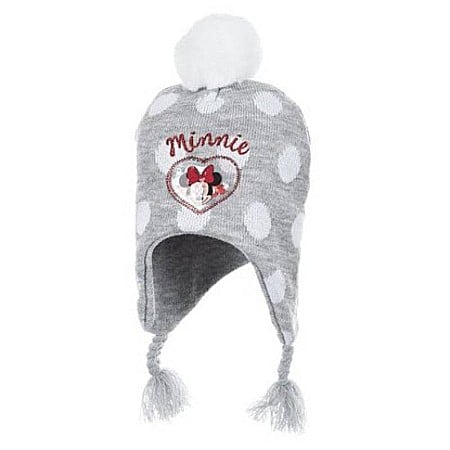 Copii - Căciulă fetițe, gri, My Heart, Minnie Mouse