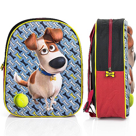 Ghiozdan multicolor 3D, 33 x 25 x 9 cm, Secret Life of Pets [2]