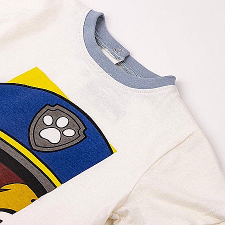 Set 2 piese pentru copii, tricou și pantaloni scurți, 100% bumbac, multicolor, Cool, Paw Patrol [2]