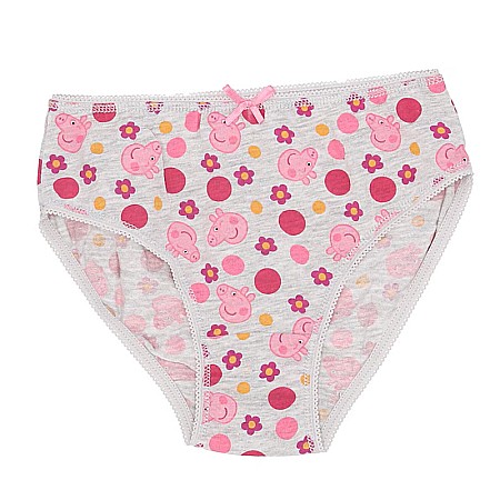 Set 4 perechi de chiloți pentru fetițe, multicolor, 100% bumbac, Peppa Pig [3]