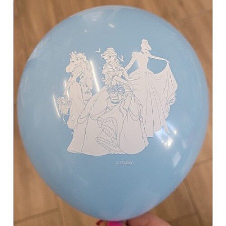 Set 6 baloane latex Prințese Disney 22.8 cm [5]
