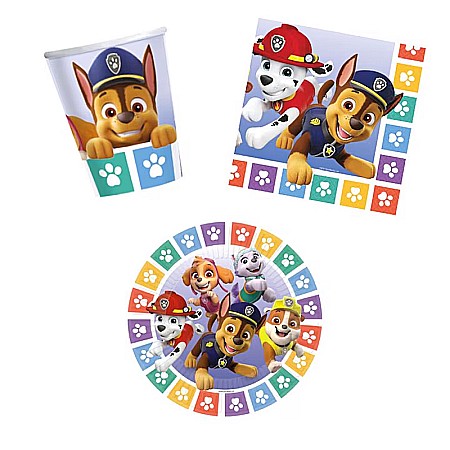 Articole pentru petrecere - Set petrecere 32 piese, multicolor, Team, Paw Patrol