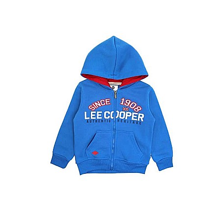 Hanorace - Hanorac copii, albastru,  Authentic Heritage, Lee Cooper