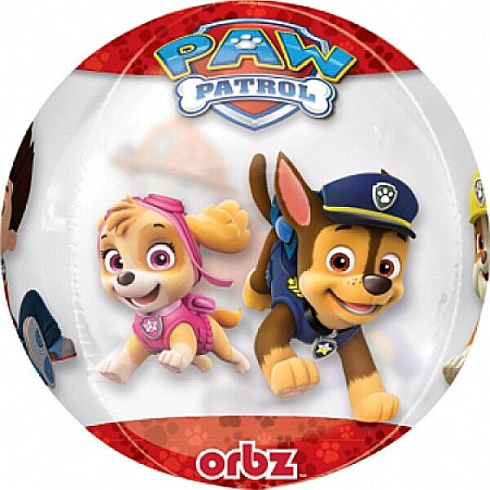 Articole pentru petrecere - Balon folie multicolor Chase and Marshall Paw Patrol