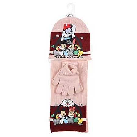Set căciulă, fular și mănuși, multicolor, My Heart, Minnie Mouse [1]