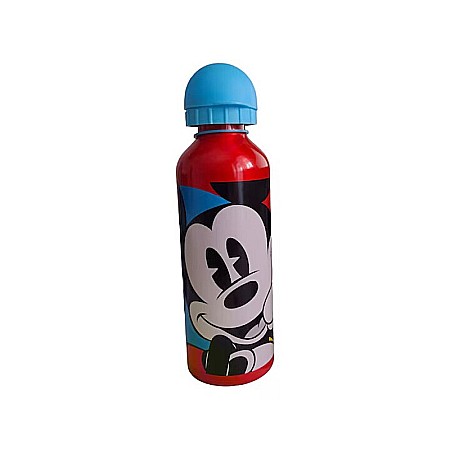 Sticle pentru lichide - Sticlă apă din aluminiu, multicolor, 500 ml, Mickey Mouse