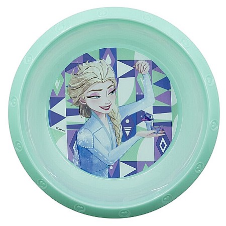 Pahare, farfurii și căni - Bol plastic, multicolor, pentru copii, fără BPA, 16,5 cm, Ice Magic, Frozen