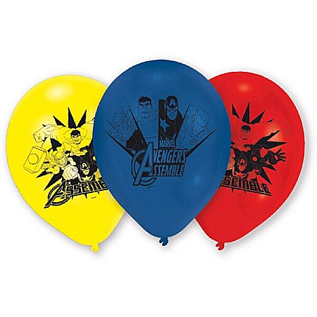 Articole pentru petrecere - Set 6 baloane latex multicolor Avengers
