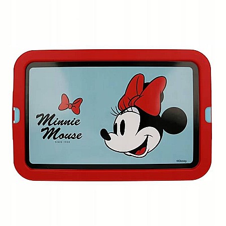 Cutie pentru depozitare, din plastic, cu capac, 7 L, roșu, 29x19x19 cm, Minnie Mouse, Disney [1]