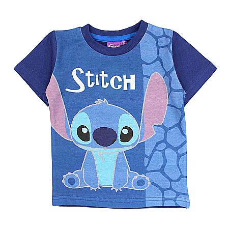 Tricouri copii - Tricou copii, 100% bumbac, multicolor, Stitch, 01