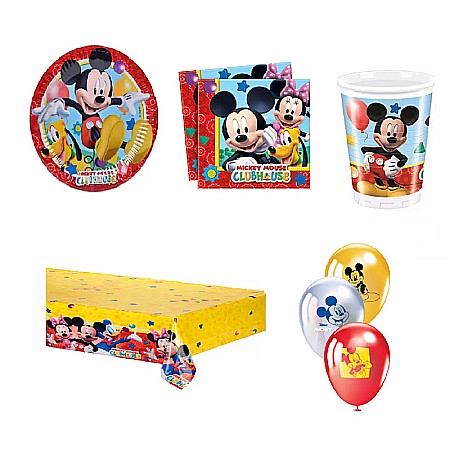 Copii - Set petrecere 47 piese, multicolor, Mickey Mouse