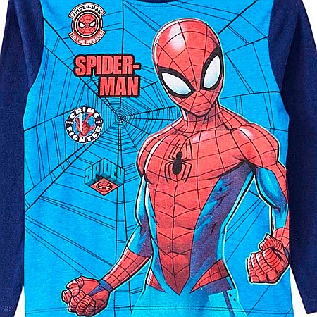 Bluza cu mânecă lungă, 100% bumbac, multicolor,  Crime Fighter, Spiderman [2]