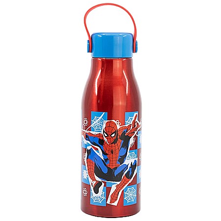 Sticlă apă din aluminiu, capac cu mâner, multicolor, 760ml, Spiderman [1]