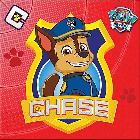 Set 16 șervețele hârtie Paw Patrol / Patrula Cățelușilor 33 x 33 cm [1]
