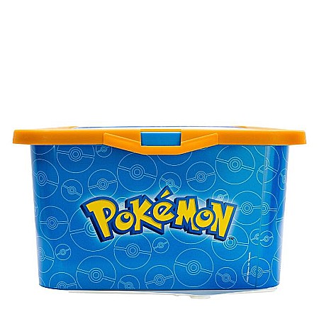 Cutie depozitare jucării, Pokemon Rock, 38x27x11 cm, 13 litri Albastru [3]