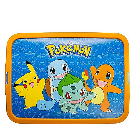 Cutie pentru depozitare, din plastic, cu capac, 23 L, multicolor, 40x27x29 cm, Rock, Pokemon [1]
