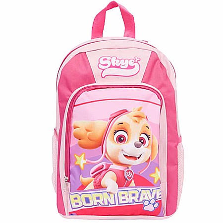 Ghiozdane și Rucsacuri - Ghiozdan copii, 35x27x10 cm, cu două compartimente, multicolor, bretele întărite și ajustabile, Paw Patrol
