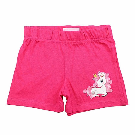Pijamale copii cu mânecă scurtă, bumbac, multicolor, Unicorn [2]