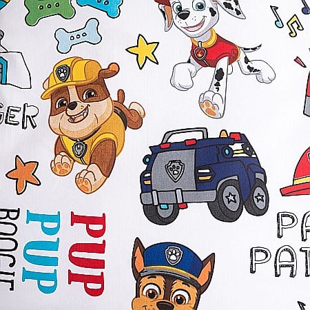 Set lenjerie pat copii, multicolor, 2 piese, 100% bumbac, 140×200 cm, 70×90, Paw Patrol, PP1070 [4]