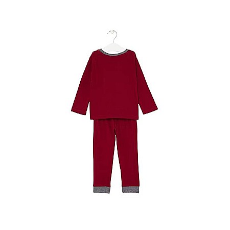 Pijama copii, cu mânecă lungă, 100% bumbac, multicolor, Harry Potter [1]