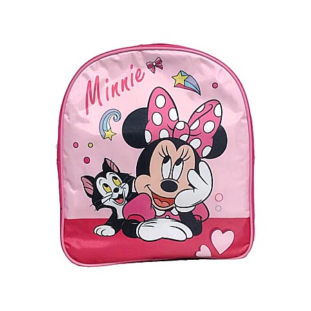 Ghiozdane și Rucsacuri - Ghiozdan, 30x26x10 cm, multicolor, bretele ajustabile și căptușite, Minnie Mouse