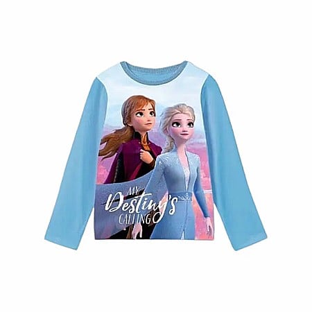 Bluza cu mânecă lungă, 100% bumbac, multicolor, My Destiny's Calling, Frozen