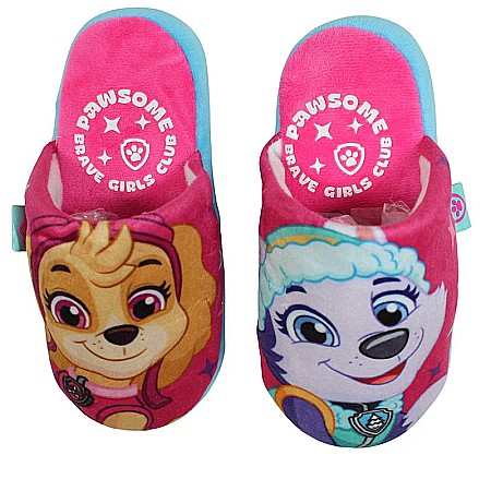 Copii - Papuci plușați, multicolor, talpa antiderapantă,  Paw Patrol