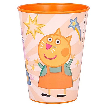 Pahar plastic fără BPA, multicolor, Peppa Pig [1]