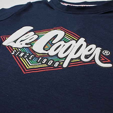 Tricou copii, 100% bumbac, albastru, Lee Cooper [1]