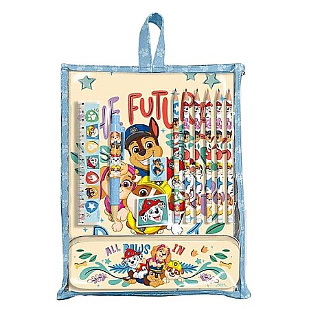 Accesorii școlare - Set rechizite, 12 piese, multicolor, Paw Patrol