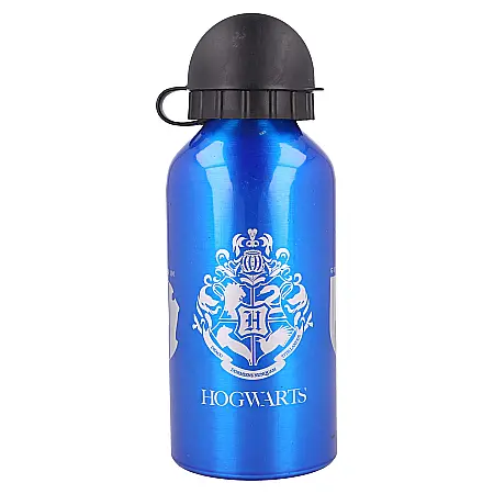Sticle pentru lichide - Sticlă de apă, pentru copii, din aluminiu, cu model Harry Potter, 400 ml